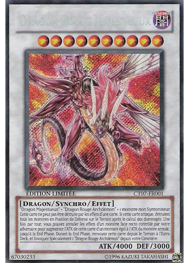 Dragon Rouge Majestueux