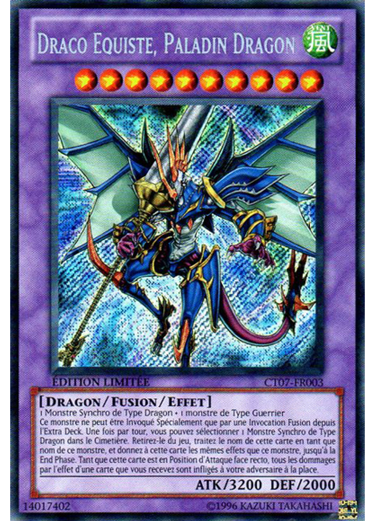 Draco Equiste, Paladin Dragon