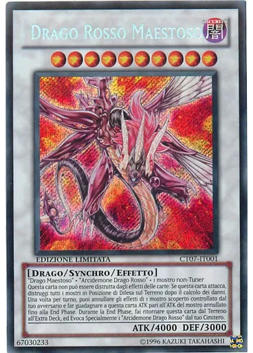 Drago Rosso Maestoso