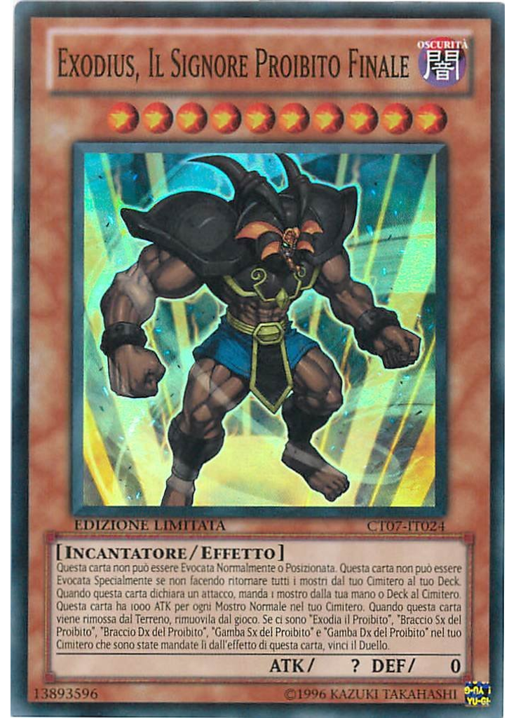Exodius, Il Signore Proibito Finale