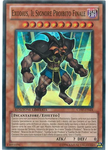 Exodius, Il Signore Proibito Finale