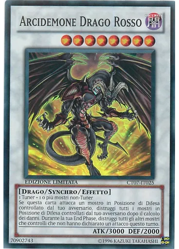 Arcidemone Drago Rosso