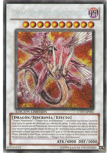 Dragón Rojo Majestuoso