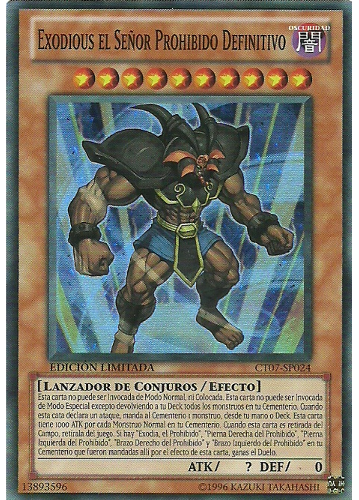 Exodious el Señor Prohibido Definitivo