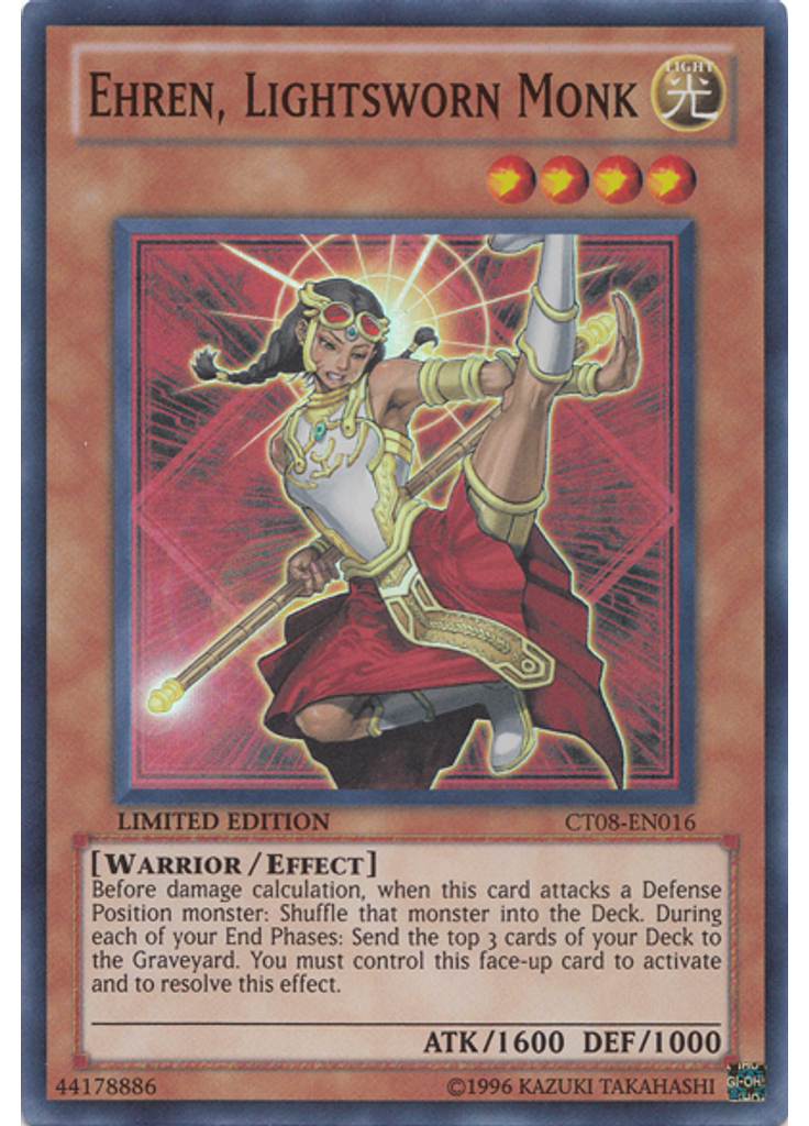 Ehren, Lightsworn Monk