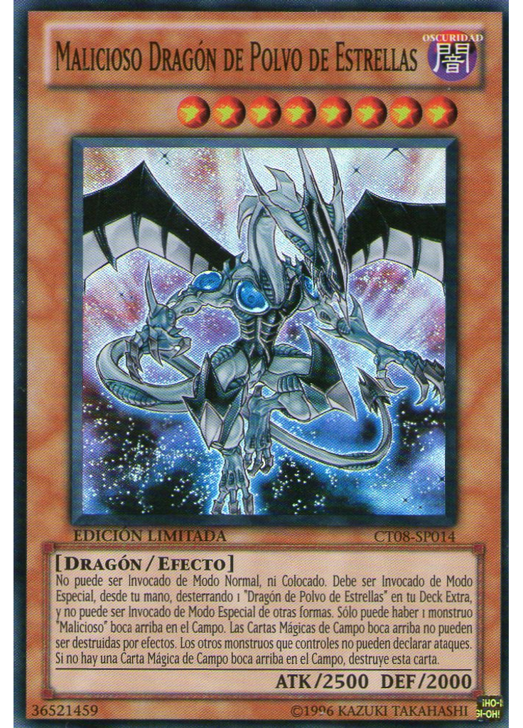 Malicioso Dragón de Polvo de Estrellas