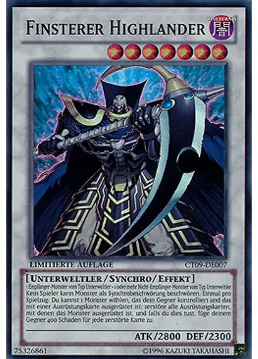 Finsterer Highlander — Sammel Tins 2012 Wave 1