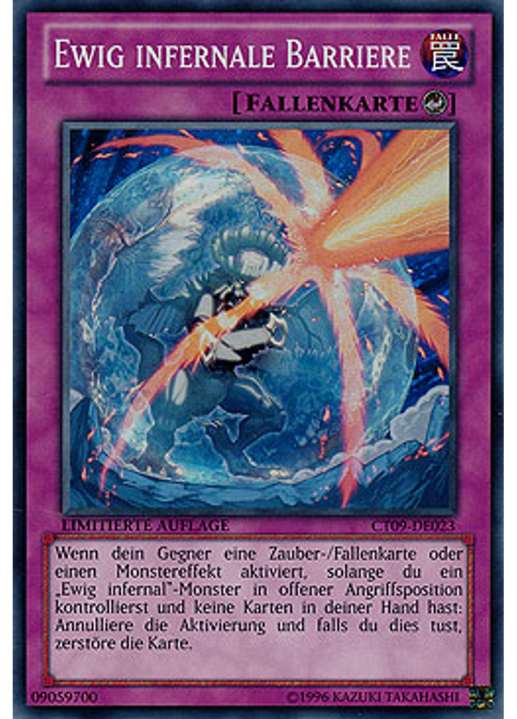 Ewig infernale Barriere