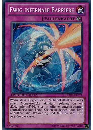 Ewig infernale Barriere