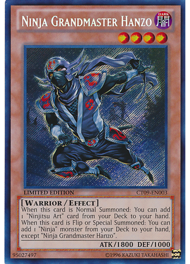 Ninja Grandmaster Hanzo