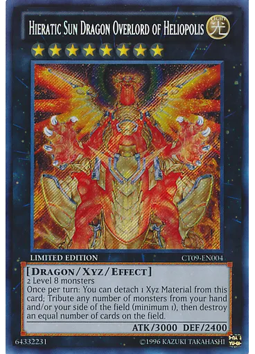 Hieratic Sun Dragon Overlord of Heliopolis