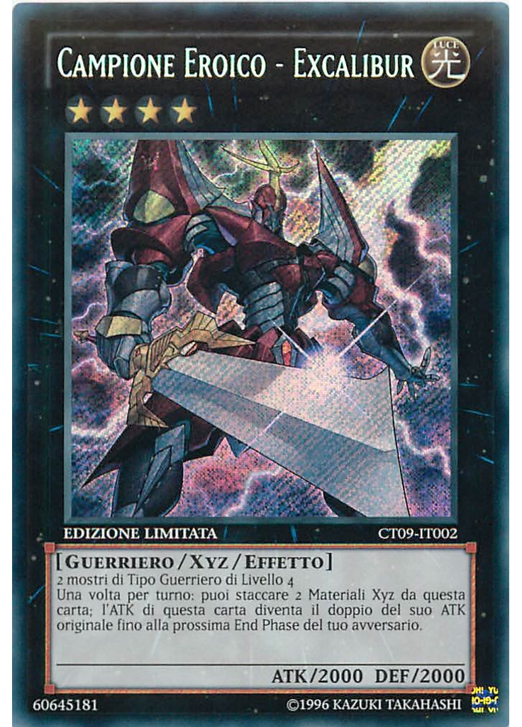 Campione Eroico - Excalibur