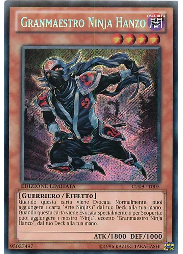 Granmaestro Ninja Hanzo — Tin da Collezione 2012 Emissione 2