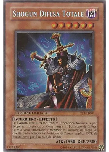 Shogun Difesa Totale — Tins da Collezione 2004