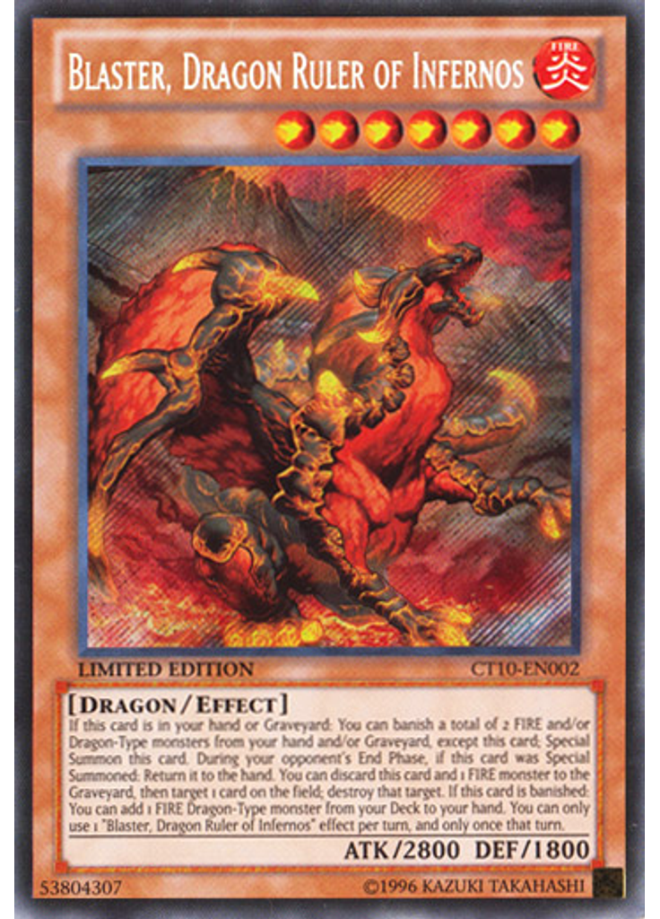 Blaster, Dragon Ruler of Infernos