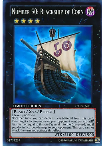Number 50: Blackship of Corn (Super Rare Limited)