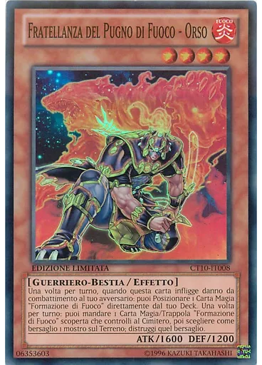 Fratellanza del Pugno di Fuoco - Orso