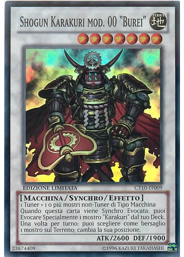 Shogun Karakuri mod. 00 "Burei" — Tin da Collezione 2013 Emissione 1