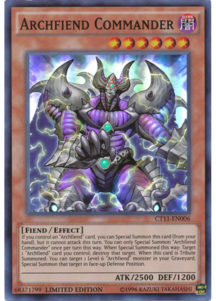 Archfiend Commander