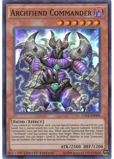 Archfiend Commander — 2014 Mega-Tins