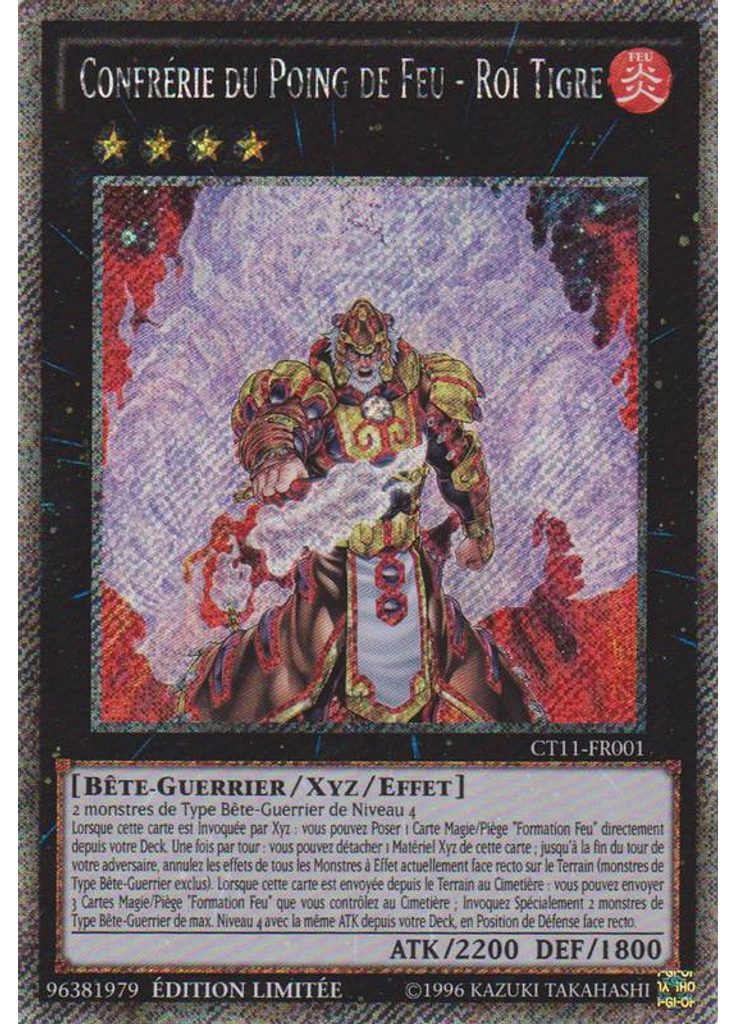 Confrérie du Poing de Feu - Roi Tigre