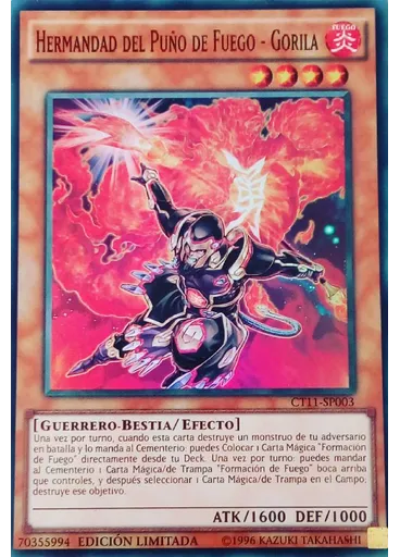 Hermandad del Puño de Fuego - Gorila