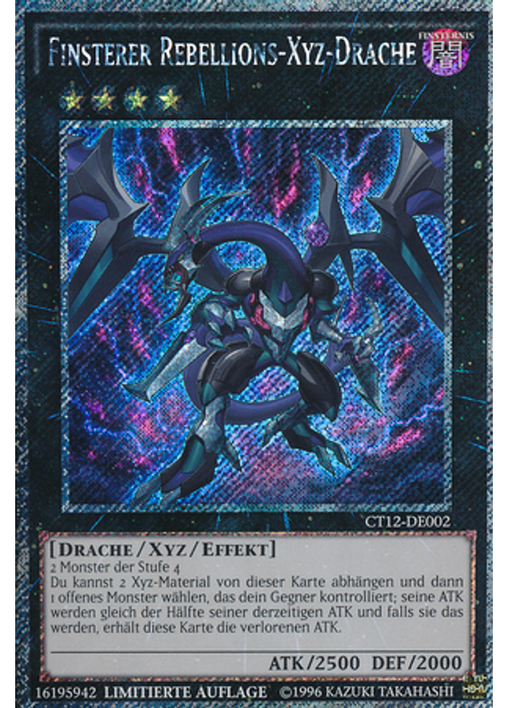 Finsterer Rebellions-Xyz-Drache