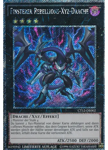 Finsterer Rebellions-Xyz-Drache — 2015 Mega-Tins