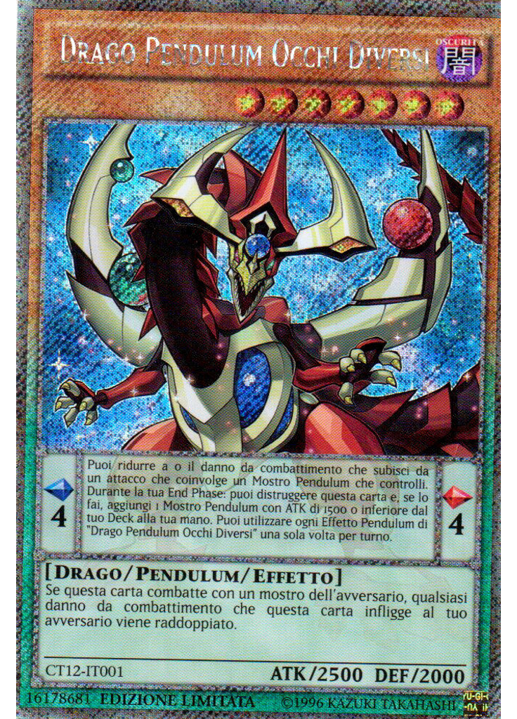 Drago Pendulum Occhi Diversi