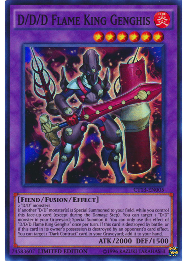 D/D/D Flame King Genghis