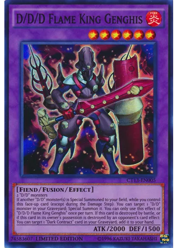 D/D/D Flame King Genghis