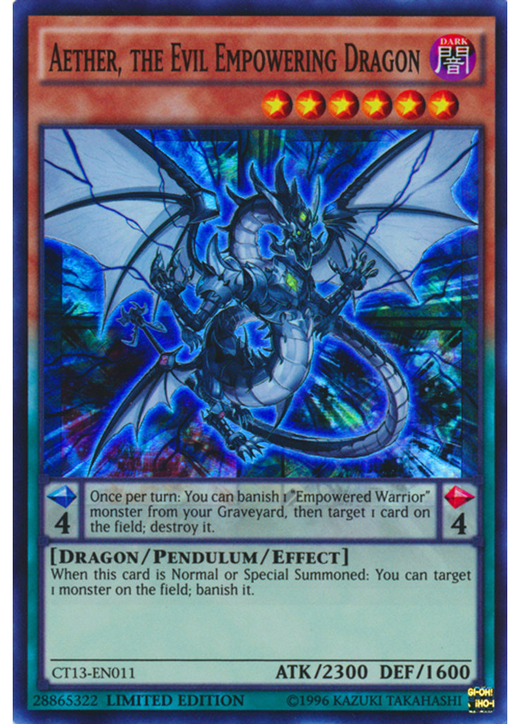 Aether, the Evil Empowering Dragon