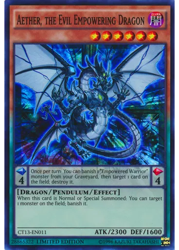 Aether, the Evil Empowering Dragon — 2016 Mega-Tins