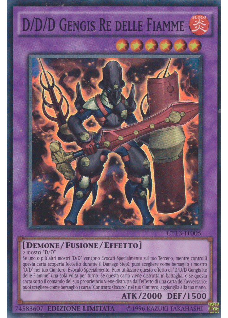 D/D/D Gengis Re delle Fiamme