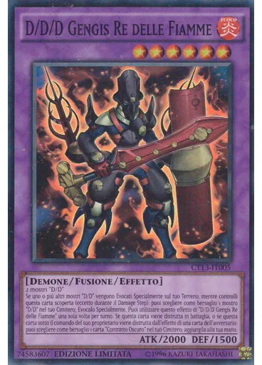 D/D/D Gengis Re delle Fiamme