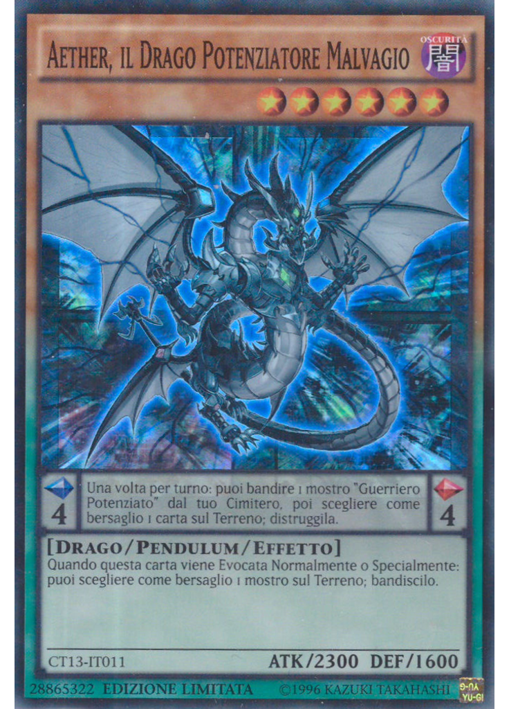 Aether, il Drago Potenziatore Malvagio