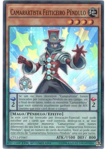 Camarartista Feiticeiro Pêndulo