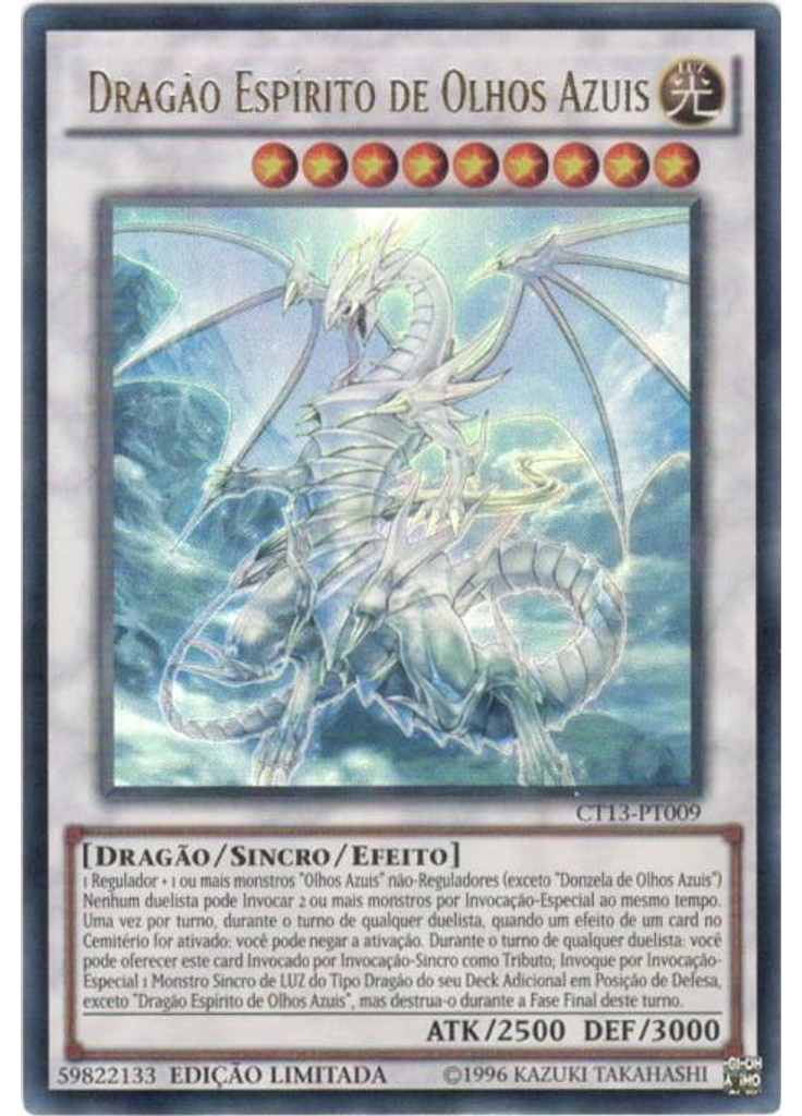 Dragão Espírito de Olhos Azuis