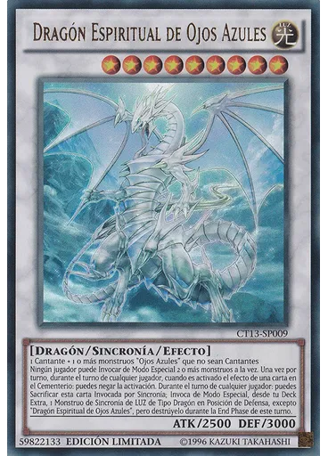 Dragón Espiritual de Ojos Azules