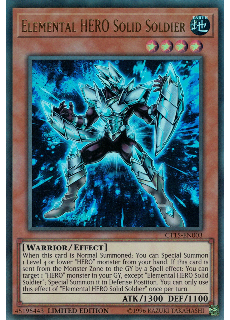Elemental HERO Solid Soldier