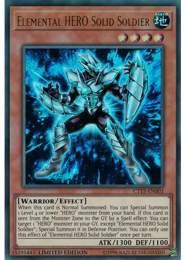 Elemental HERO Solid Soldier