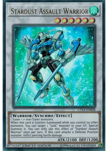 Stardust Assault Warrior — 2018 Mega-Tins