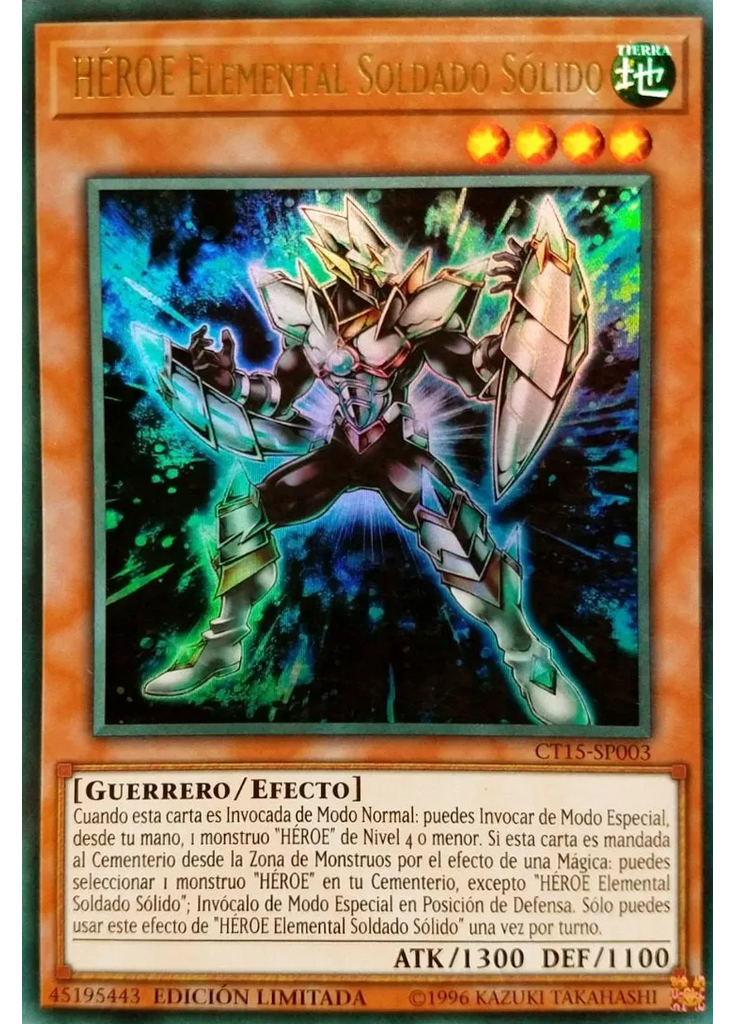 HÉROE Elemental Soldado Sólido