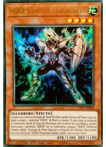 HÉROE Elemental Soldado Sólido