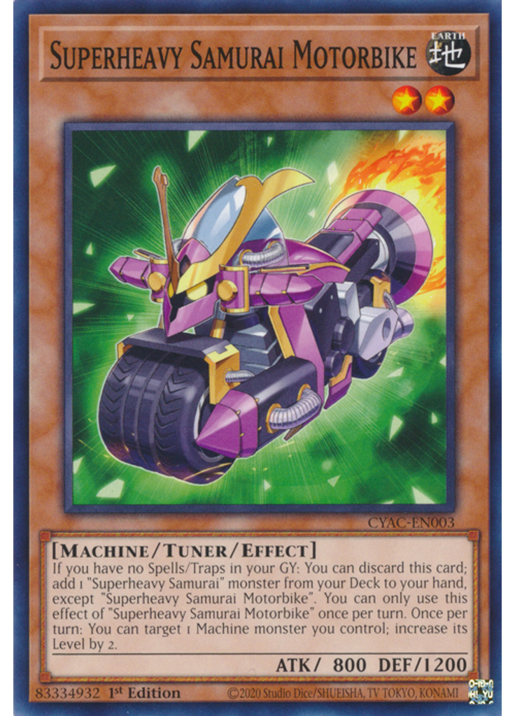 Superheavy Samurai Motorbike