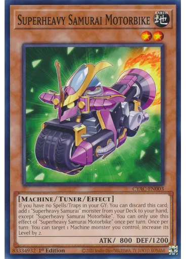 Superheavy Samurai Motorbike