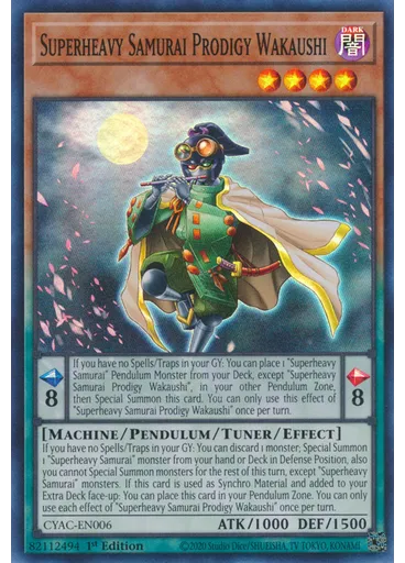 Superheavy Samurai Prodigy Wakaushi
