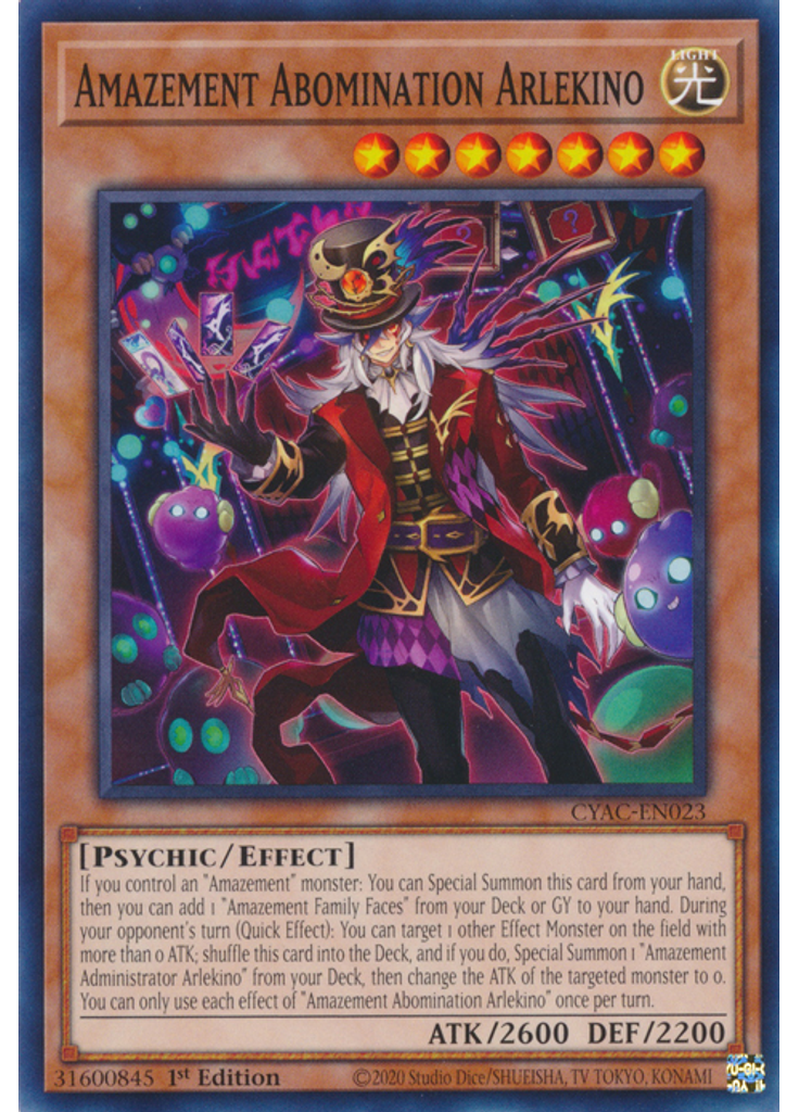Amazement Abomination Arlekino