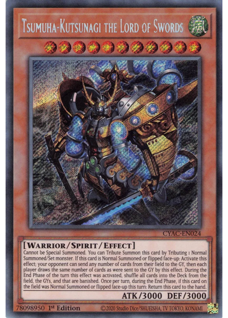 Tsumuha-Kutsunagi the Lord of Swords