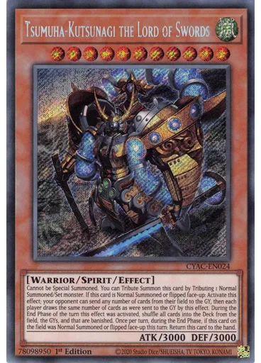 Tsumuha-Kutsunagi the Lord of Swords